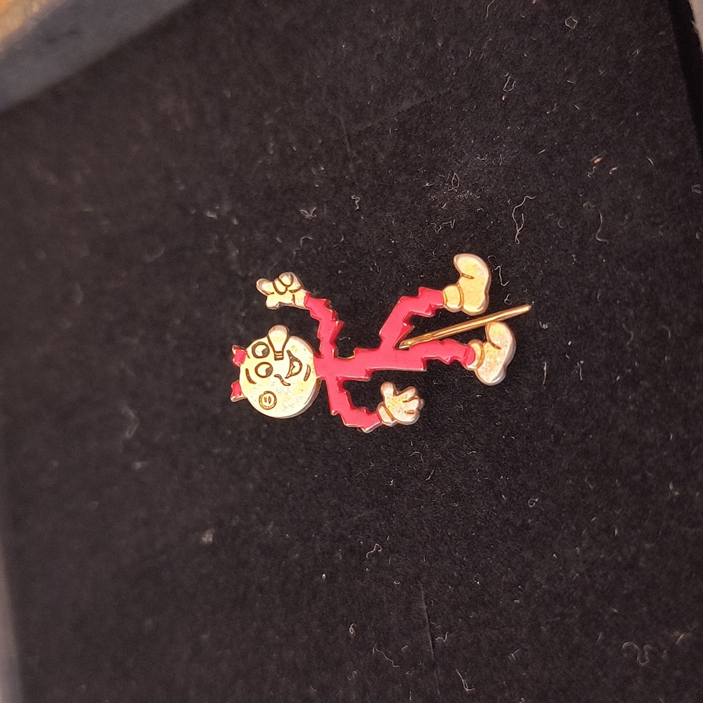 Vintage Reddy Kilowatt Stick Pin - Picture 8 of 12